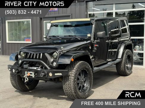 Used 2018 Jeep Wrangler Unlimited Sahara AWD/4WD image 1