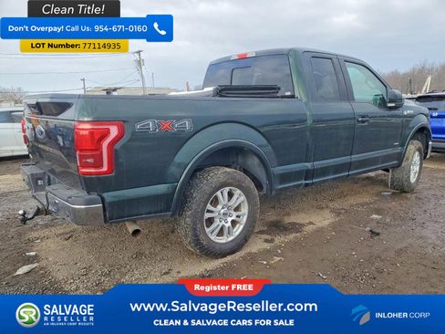 Used 2016 Ford F150 Lariat w/ Equipment Group 501A Mid image 4