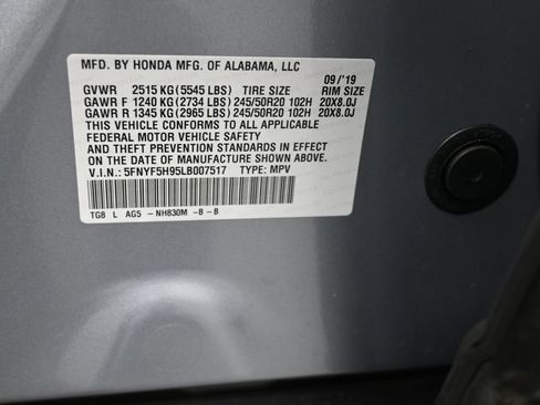 Used 2020 Honda Pilot Touring image 18