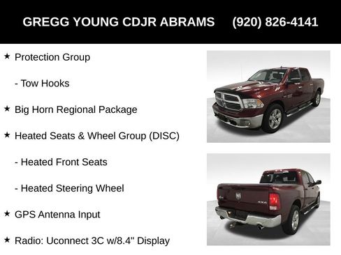 Used 2017 RAM 1500 Big Horn AWD/4WD image 31