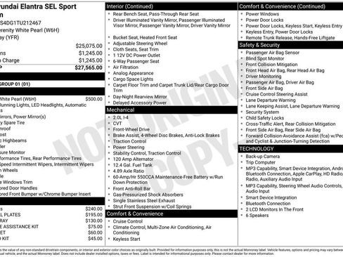 New 2026 Hyundai Elantra SEL Sport Premium FWD image 4