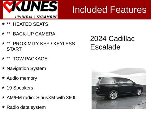 Used 2024 Cadillac Escalade Luxury AWD/4WD image 2