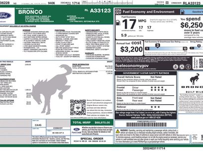 Certified 2024 Ford Bronco Wildtrak