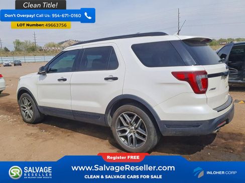 Used 2018 Ford Explorer Sport w/ Equipment Group 401A image 3