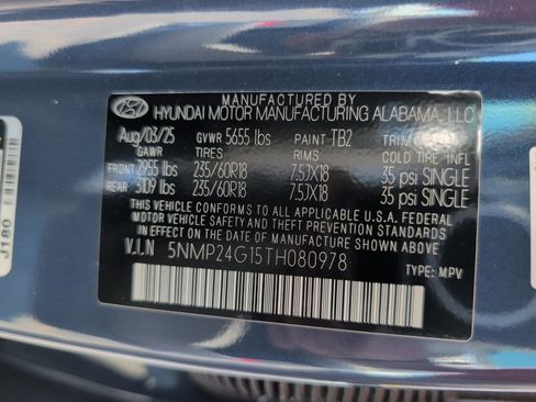 Certified 2026 Hyundai Santa Fe SEL FWD image 35