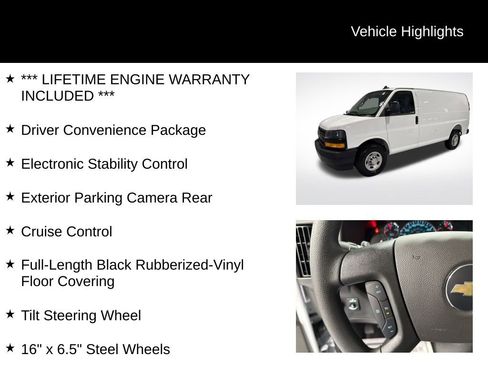 New 2025 Chevrolet Express 2500 w/ Driver Convenience Package image 2