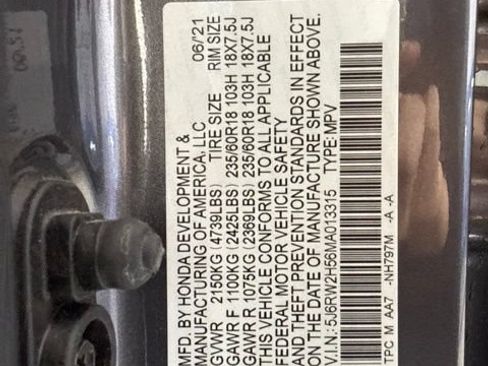 Used 2021 Honda CR-V EX image 13