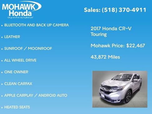 Used 2017 Honda CR-V Touring image 7