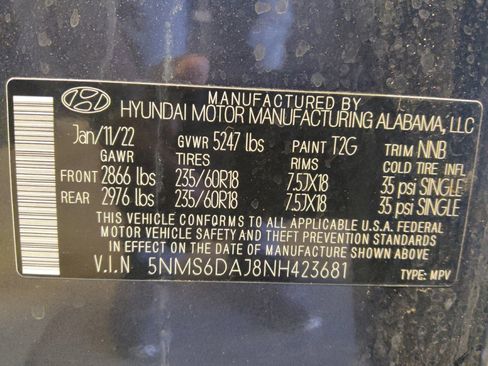Used 2022 Hyundai Santa Fe SEL w/ Convenience Package AWD/4WD image 33