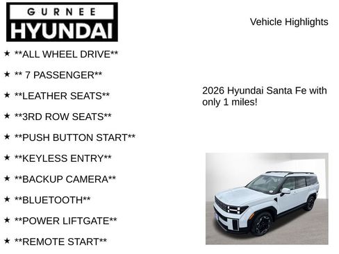 New 2026 Hyundai Santa Fe SEL image 8