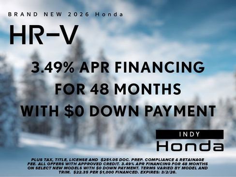 New 2026 Honda HR-V EX-L image 4
