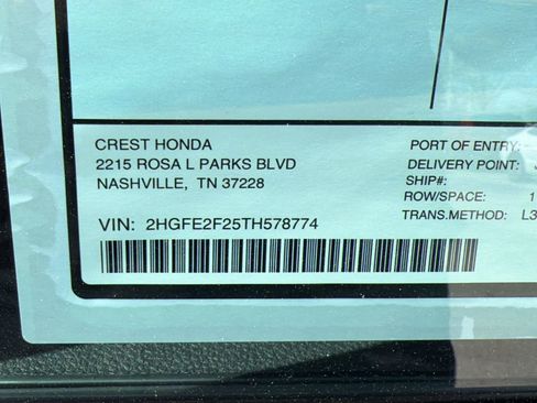 New 2026 Honda Civic LX image 19