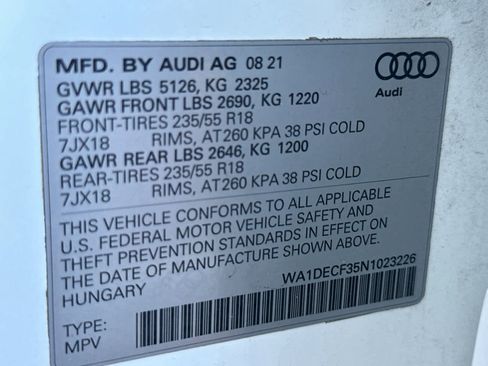 Used 2022 Audi Q3 2.0T Premium w/ Convenience Package AWD/4WD image 28