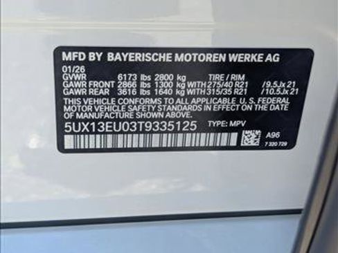 Used 2026 BMW X5 sDrive40i w/ M Sport Package RWD image 15
