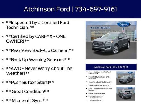 Certified 2023 Ford Edge SEL image 4