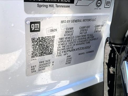 New 2026 Cadillac Lyriq Luxury w/ LPO, Floor Liner Package RWD image 36