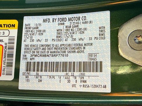 New 2025 Ford Bronco Sport Big Bend image 18