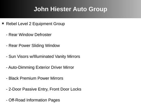 Certified 2023 RAM 1500 Rebel w/ Rebel Level 2 Equipment Group AWD/4WD image 30