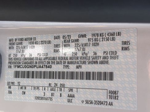 Used 2023 Ford Escape Active image 33