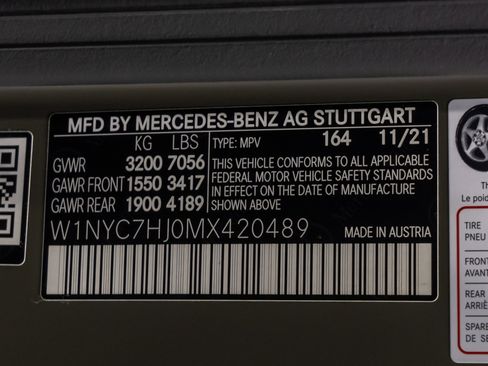 Used 2021 Mercedes-Benz G 63 AMG 4MATIC image 95
