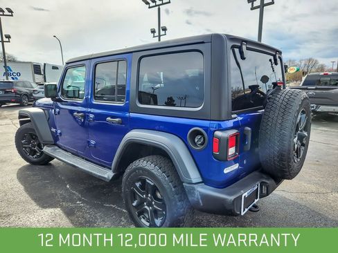 Used 2019 Jeep Wrangler Unlimited Sport S AWD/4WD image 6