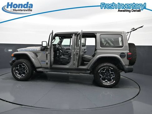 Used 2022 Jeep Wrangler Unlimited Rubicon 4xe w/ Steel Bumper Group AWD/4WD image 41