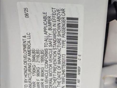 New 2026 Honda Civic Sport image 16