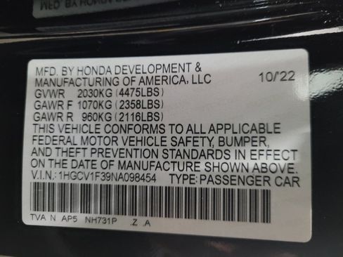 Used 2022 Honda Accord Sport image 33