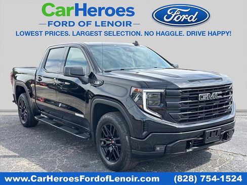Used 2024 GMC Sierra 1500 Elevation w/ LPO, Elevation Black Package AWD/4WD image 1