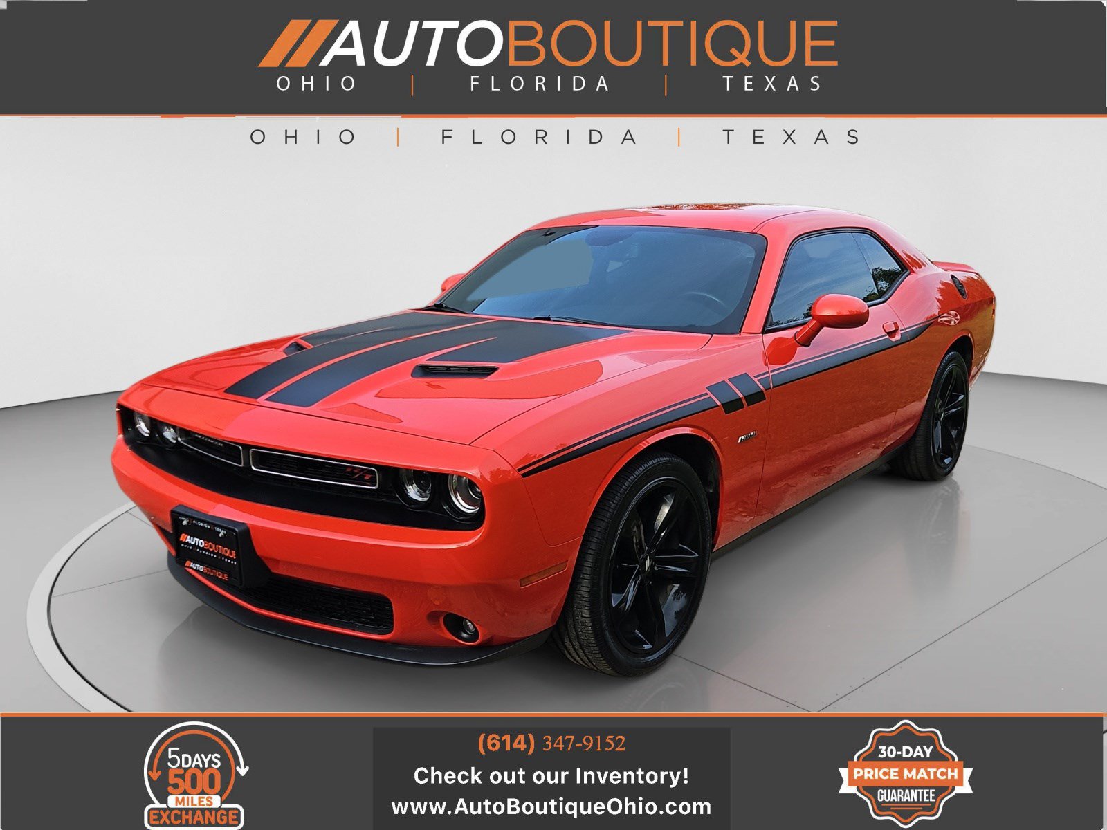 Used 2018 Dodge Challenger R/T w/ Cold Weather Group RWD image 1