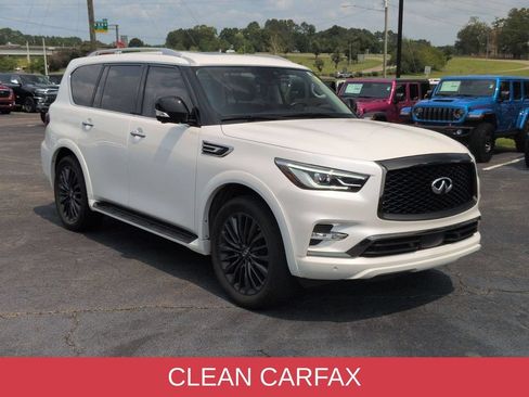 Used 2023 INFINITI QX80 Premium Select w/ Cargo Package AWD/4WD image 2