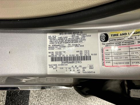 Used 2011 Ford Fusion SEL w/ 301A Rapid Spec Order Code FWD image 19