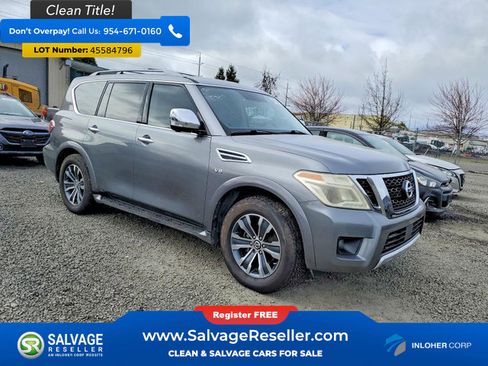 Used 2017 Nissan Armada SL w/ Moonroof Package RWD image 5