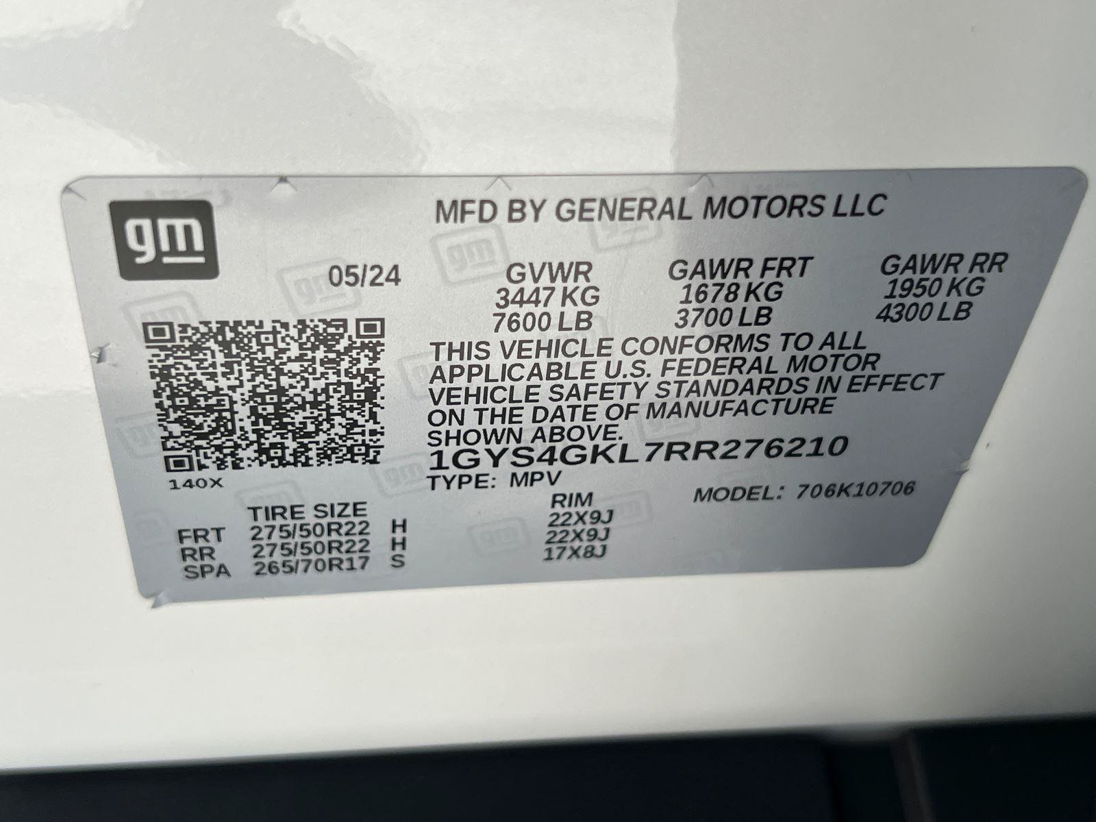 Used 2024 Cadillac Escalade Sport Platinum w/ Heavy-Duty Trailer Package AWD/4WD image 35