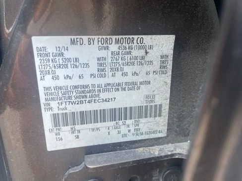 Used 2015 Ford F250 Lariat w/ Lariat Interior Package AWD/4WD image 29
