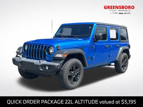 Used 2021 Jeep Wrangler Unlimited Sport AWD/4WD image 1