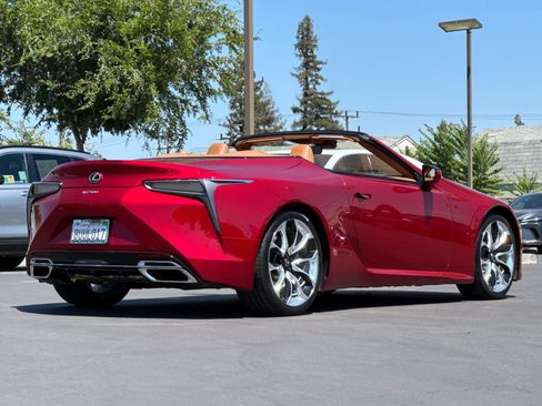 Certified 2021 Lexus LC 500 Convertible w/ Touring Package RWD image 2