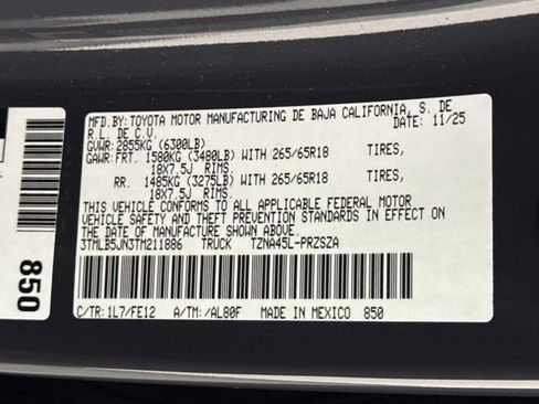 Certified 2026 Toyota Tacoma TRD Sport image 40