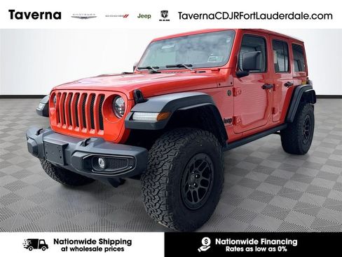 Used 2023 Jeep Wrangler Unlimited Sport AWD/4WD image 1