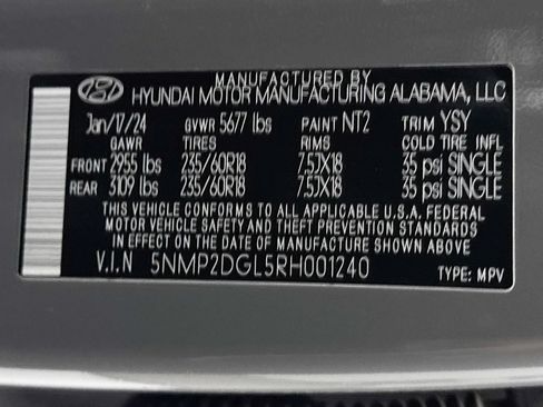Used 2024 Hyundai Santa Fe SEL AWD/4WD image 37