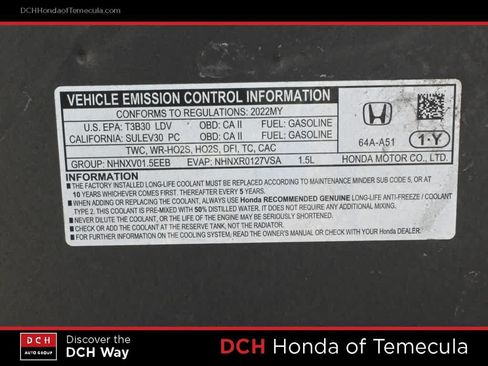 Certified 2022 Honda Civic Sport Touring image 9