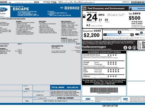Used 2014 Ford Escape Titanium image 3