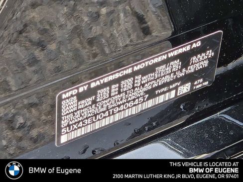 New 2026 BMW X5 xDrive50e w/ M Sport Package image 26