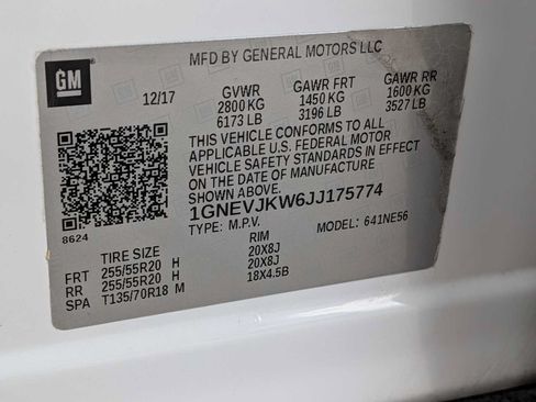 Used 2018 Chevrolet Traverse Premier w/ Redline Edition AWD/4WD image 32