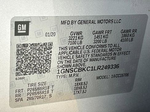 Used 2020 Chevrolet Tahoe LT image 30