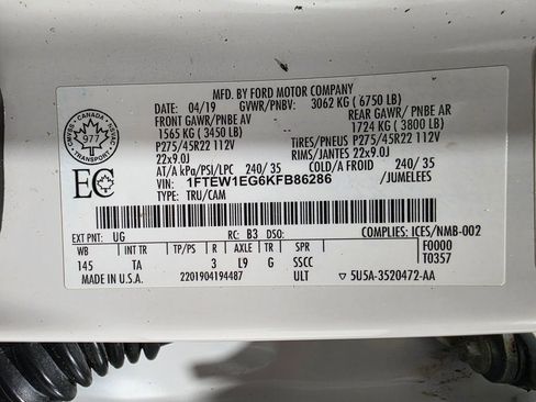 Used 2019 Ford F150 Limited image 46