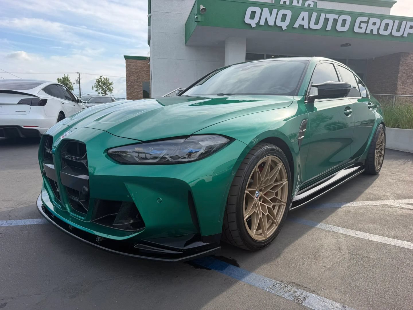 Used 2022 BMW M3 Competition w/ M Carbon Exterior Package RWD image 2
