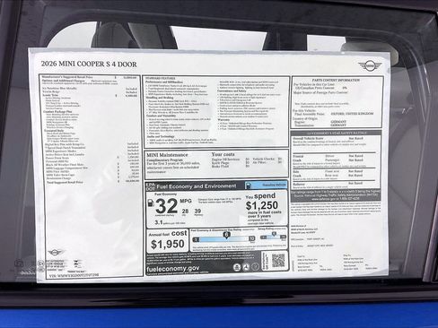 New 2026 MINI Cooper S FWD image 14