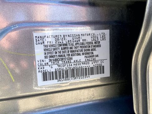 Used 2024 Nissan Sentra SV w/ All-Weather Package FWD image 33