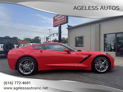 Used 2016 Chevrolet Corvette Stingray Coupe w/ 2LT Preferred Equipment Group RWD image 1